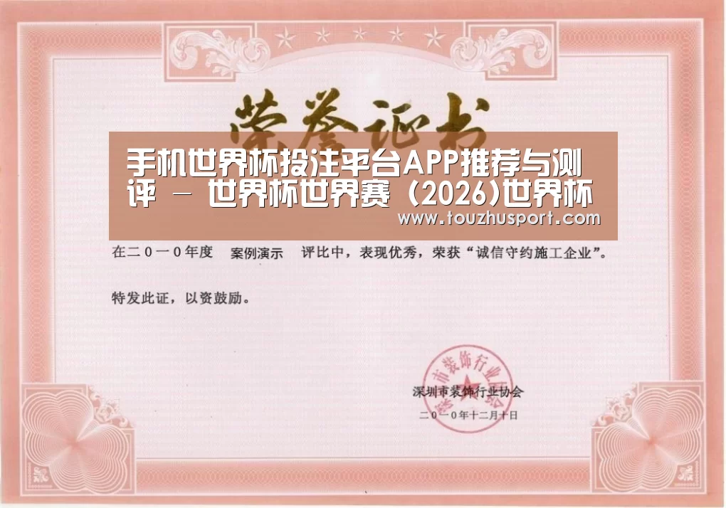 荣誉证书二(图1)